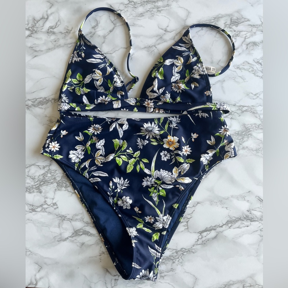 Forever21 High Waist Bathing Suit